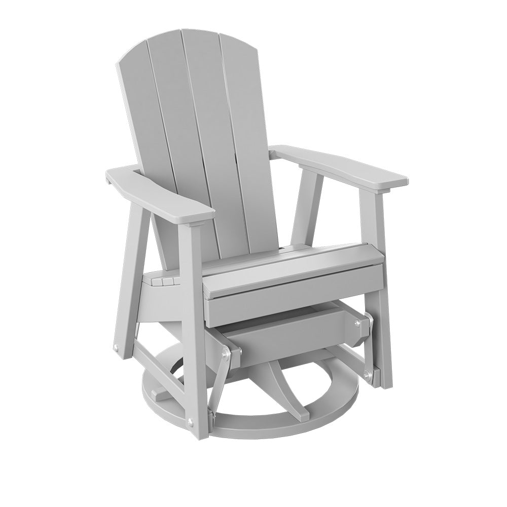 Polybird - Swivel Glider White - P39-WT view 1