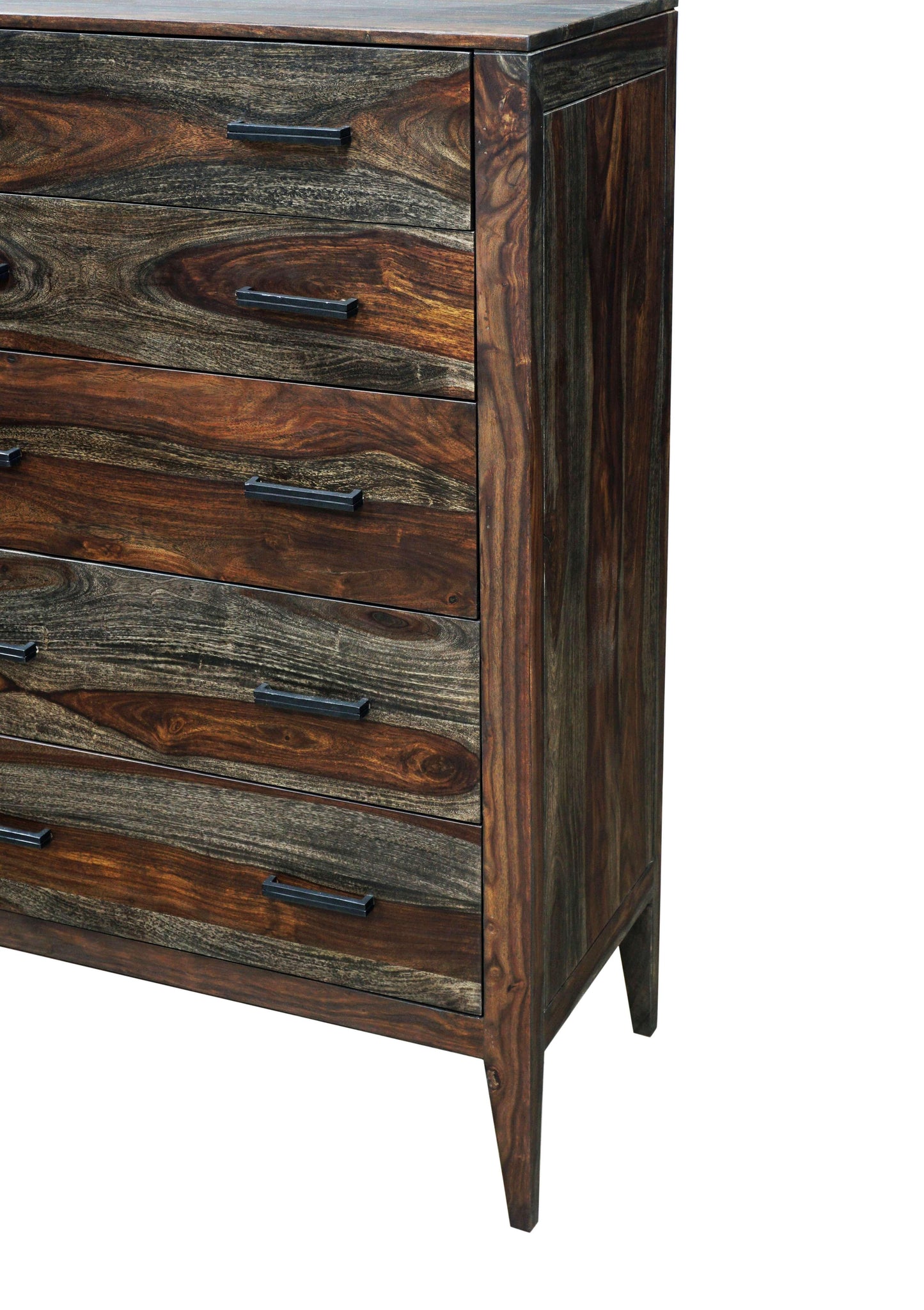 Porter Designs - Fall River Solid Sheesham Wood Chest, Gray - 04-117-03-4477 veiw 8