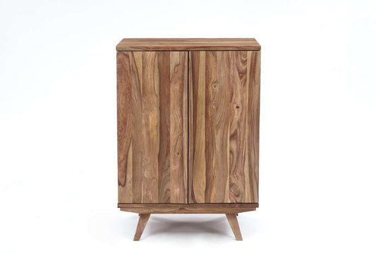 Porter Designs - Fusion Solid Sheesham Wood Bar Cabinet, Natural - 07-117-30-6734N veiw 2
