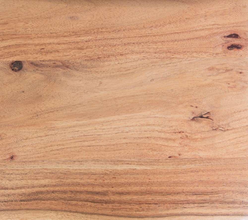 Porter Designs - Manzanita Live Edge Solid Acacia Wood Dining Bench, Natural - 07-196-13-BN58NX-KIT veiw 3