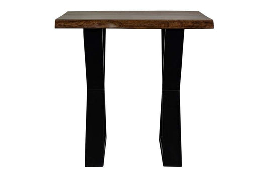 Porter Designs - Manzanita Live Edge Solid Acacia Wood End Table, Brown - 05-196-07-2340X-KIT veiw 2