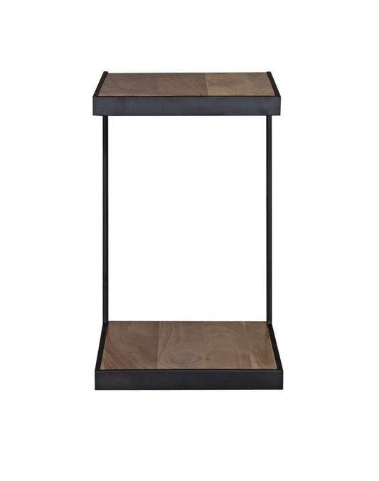 Porter Designs - Manzanita Live Edge Solid Acacia Wood End Table, Natural - 05-196-12-2418N veiw 2