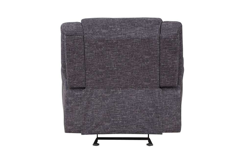 Porter Designs - Socorro Gliding Recliner, Gray - 03-201-17-7626 veiw 3