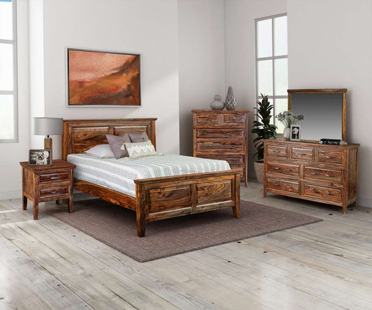 Porter Designs - Sonora Solid Sheesham Wood Dresser, Brown - 04-196-01-9740 veiw 2