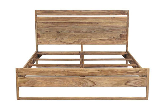 Porter Designs - Urban Solid Sheesham Wood King Bed, Natural - 04-117-17-1429-KIT veiw 2