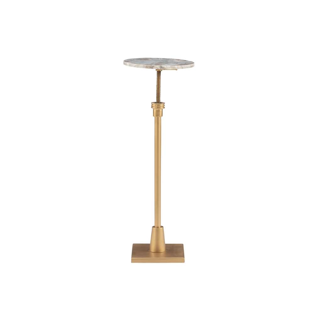 Powell Company - Amyn Adj Drink Table Gold With Sandy Marble - D1462A21G veiw 6