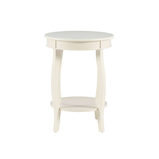Powell Company - Aura Side Table Off White - D1359A20OW veiw 2