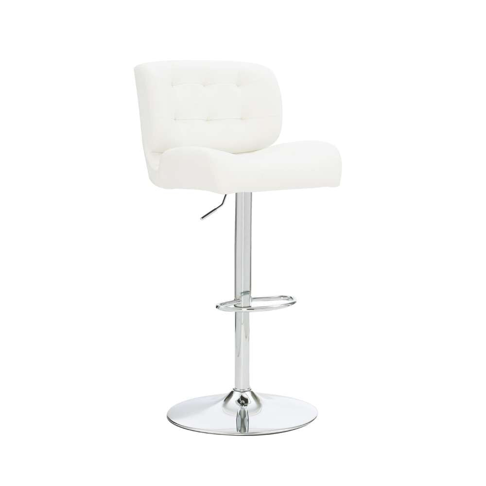 Powell Company - Bohen Abs Barstool White - D1473B21W veiw 6
