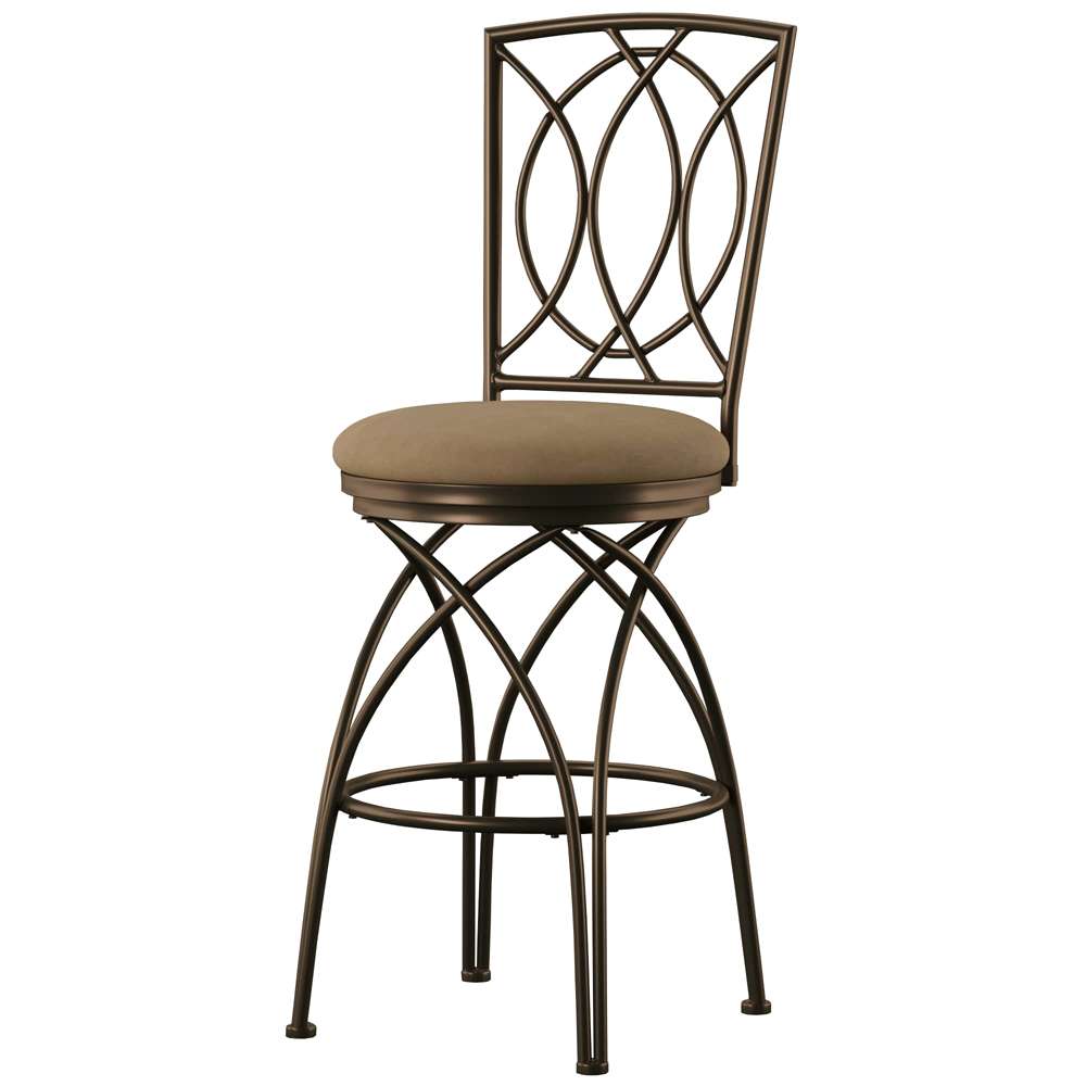 Powell Company - Brasco Big And Tall Metal Crossed Legs Bar Stool - 586-851 veiw 6