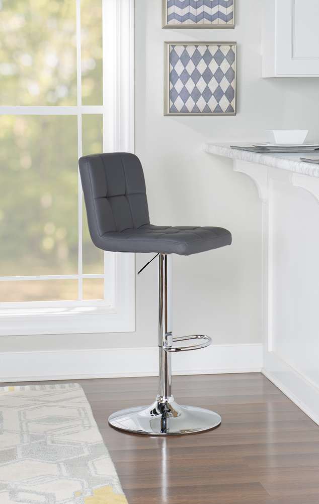 Powell Company - Clayton Barstool Grey - D1063B17G veiw 6