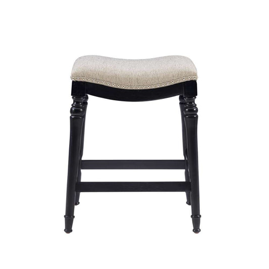 Powell Company - Hayes Big And Tall Counter Stool, Black - D1043D16CSB veiw 2