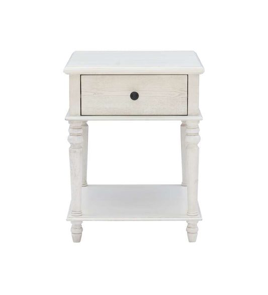 Powell Company - Mcghie Side Table White - D1261A19W veiw 2