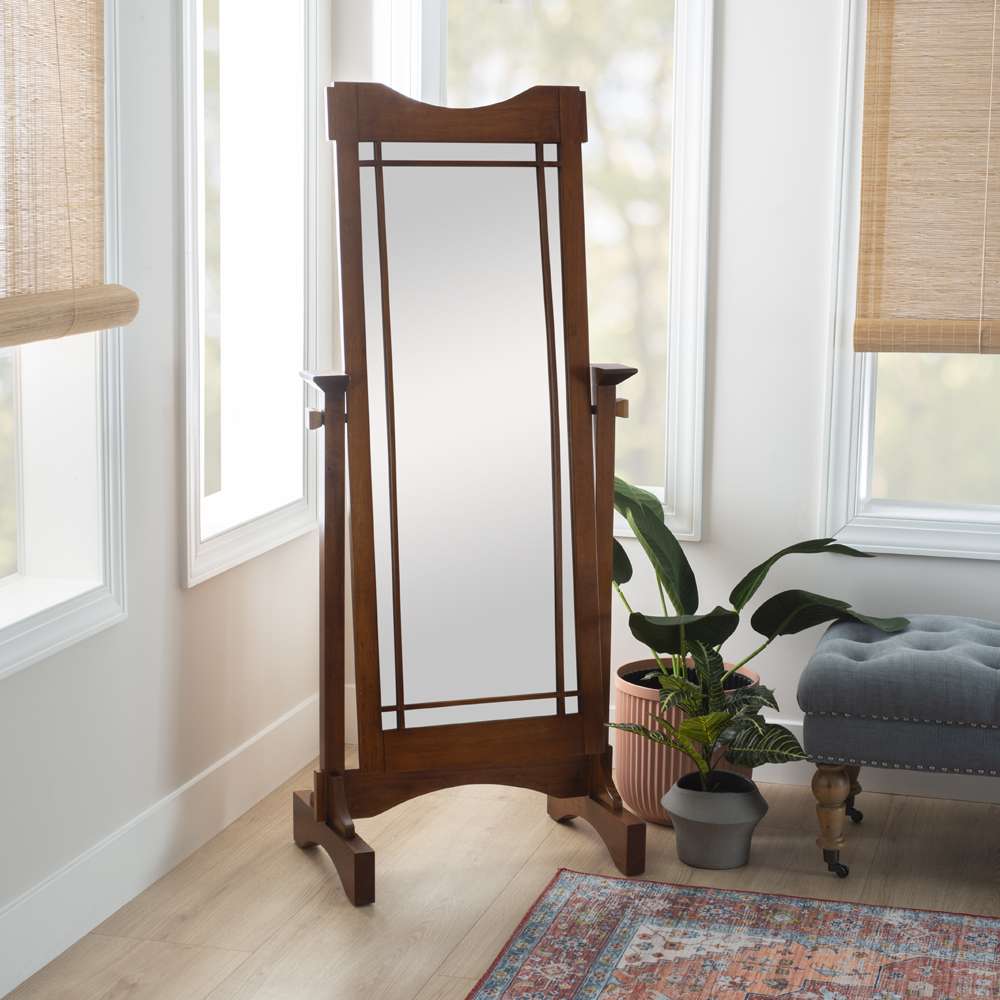 Powell Company - Mission Oak Cheval Mirror - 993-230 veiw 6