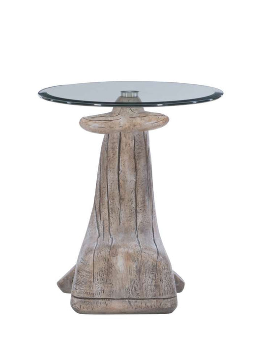 Powell Company - Moby Whale Side Accent Table Driftwood - D1294A19 veiw 2