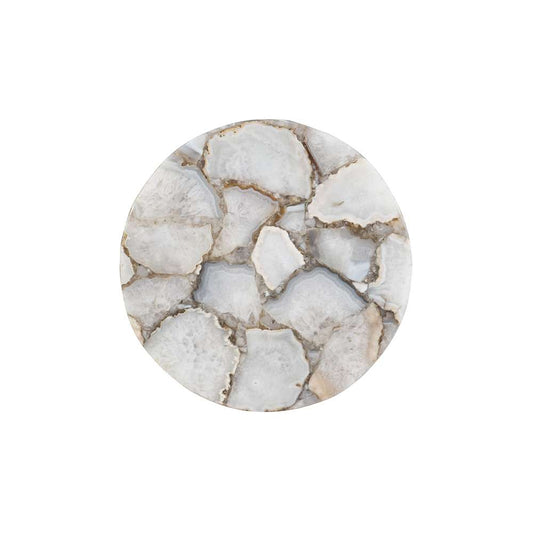 Powell Company - Rian Spiral Drink Table Grey Agate - D1323A20G veiw 2