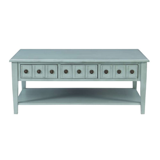 Powell Company - Sadie Coffee Table Teal - D1392A20COFT veiw 2