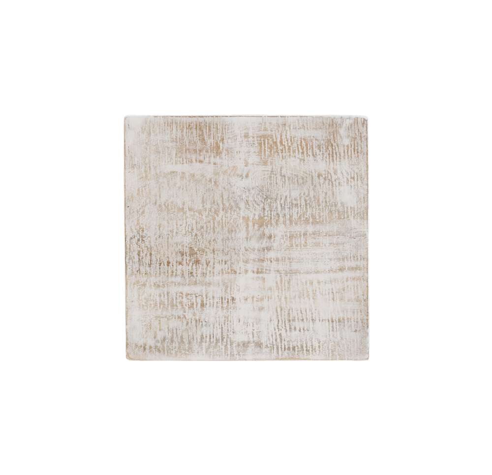 Powell Company - Trevor Triangle Side Table Whitewash - D1394A20W veiw 6