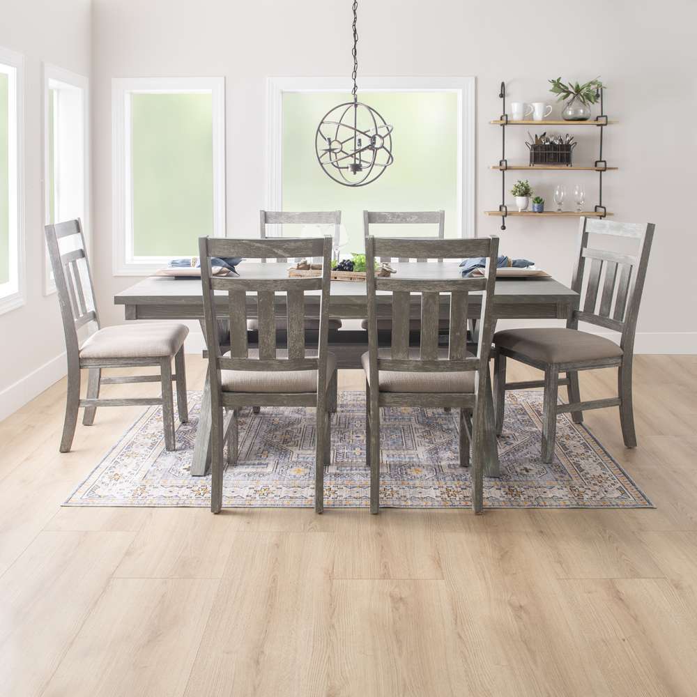 Powell Company - Turino Weathered Grey 7Pc Dining Set - 457-417M2 veiw 3