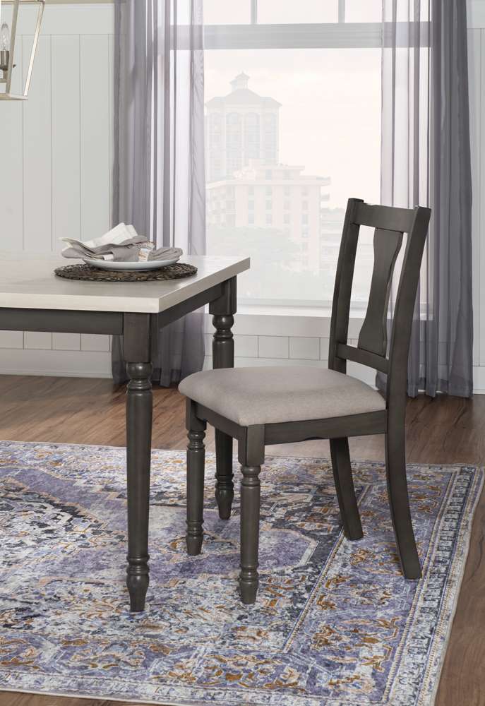 Powell Company - Willow Grey Side Chair (Set of 2) - D1251D19GSC veiw 6