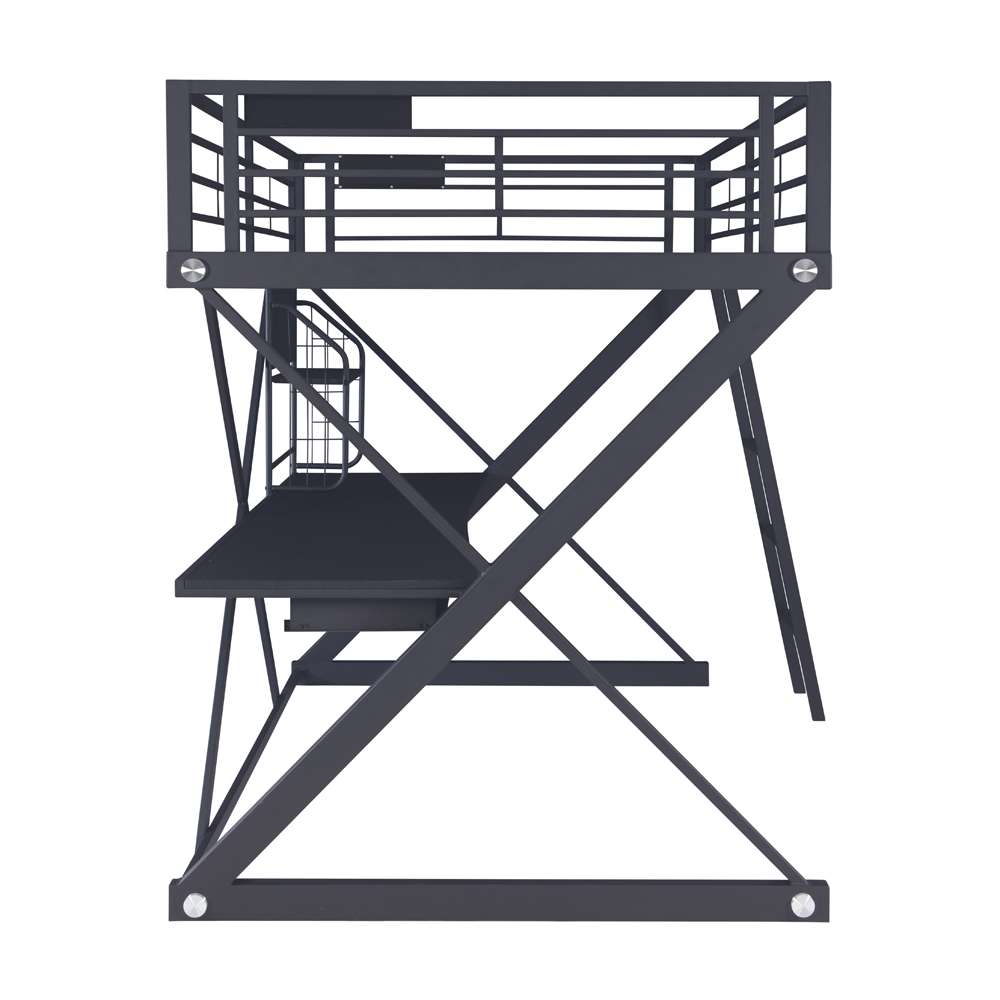 Powell Company - Z-Bedroom Full Size Study Loft Bunk Bed - 354-117 veiw 6