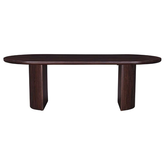 Primo International - Geneva 94 in. Wood Oval Double Pedestal Dining Table - 68350 veiw 2