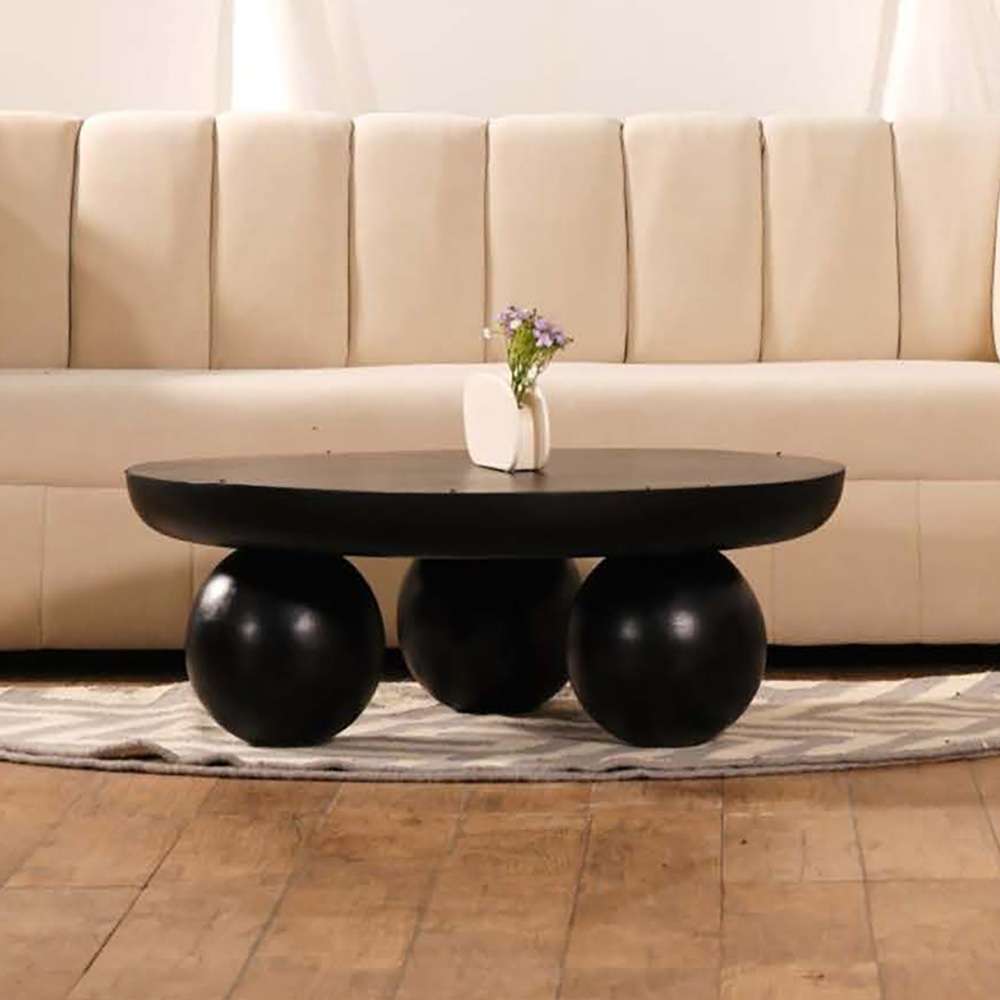 Primo International - Geo 35 in. Wood Round Coffee Table - 63675 veiw 5