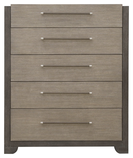 Pulaski - Anderson Park Moose Trail And Frontier Brown 5 Drawer Chest - P402124 view 2