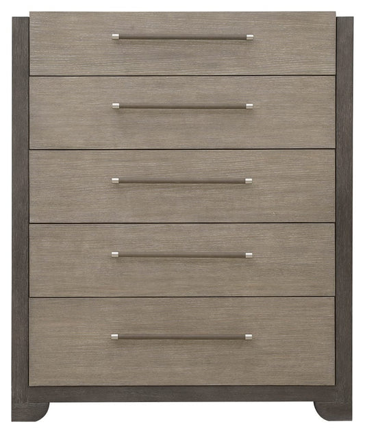 Pulaski - Anderson Park Moose Trail And Frontier Brown 5 Drawer Chest - P402124 view 2