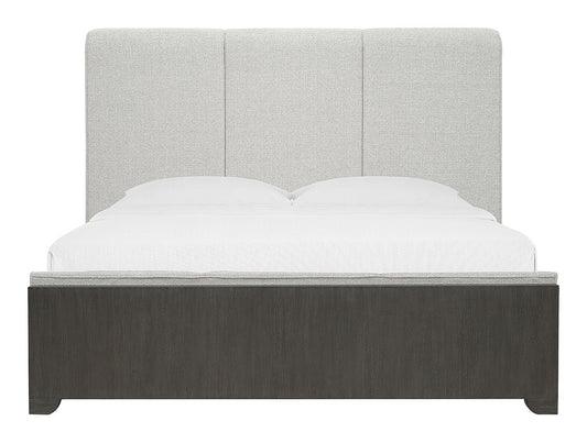Pulaski - Anderson Park Moose Trail And Frontier Brown Queen Upholstered Bed - P402-BR-K1 view 2