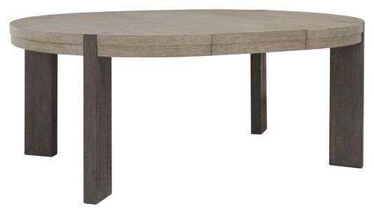 Pulaski - Anderson Park Moose Trail And Frontier Brown Round Dining Table - P402230 view 2