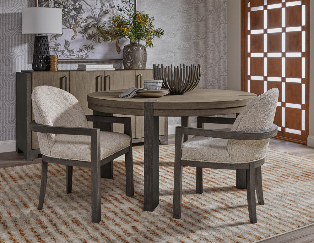 Pulaski - Anderson Park Moose Trail And Frontier Brown Upholstered Host Chair - P402275 view 9