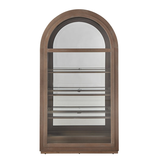 Pulaski - Arch Sliding Door Curio Cabinet - P021787 view 2