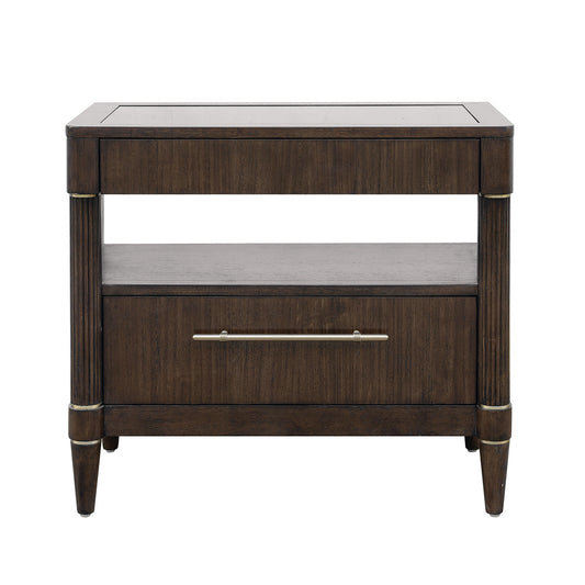 Pulaski - Asher Park Glass Top Bachelor's Chest - P393123 view 2