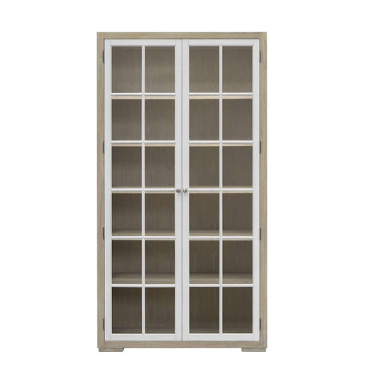 Pulaski - Contemporary 5-Shelf Glass Door Bookcase - P021776 veiw 2