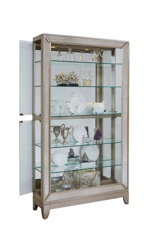 Pulaski Platinum Side Entry Curio 21384 View 2