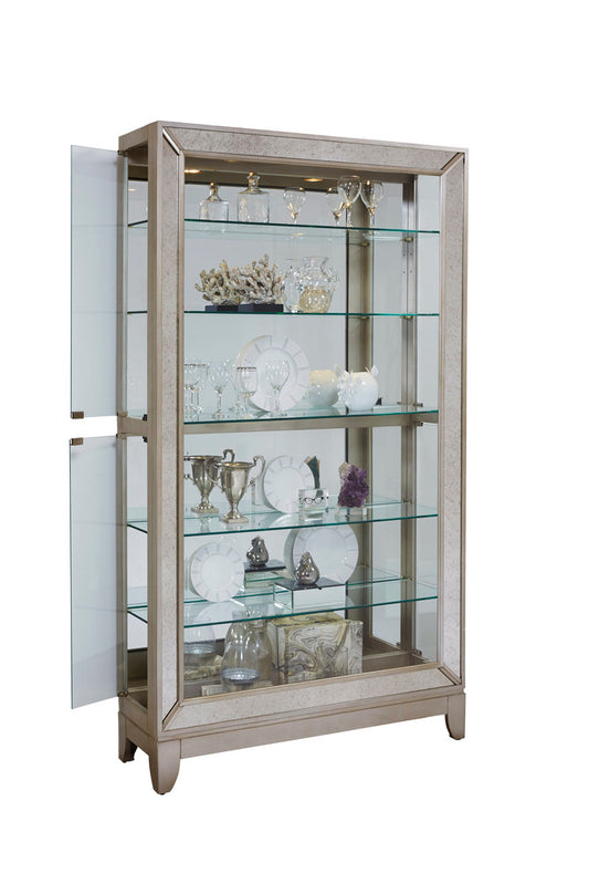 Pulaski Platinum Side Entry Curio 21384 View 2