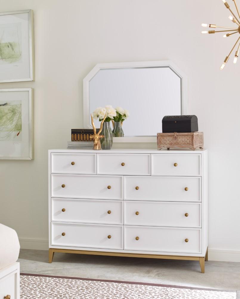 Rachael Ray - Chelsea Beveled Bureau Mirror - 9781-0200 veiw 2