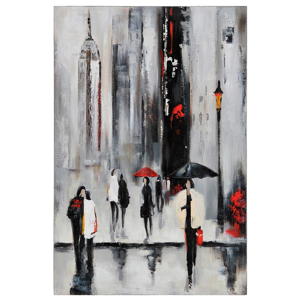 Ren Wil - Bustling City I Rectangular Painting - OL590 veiw 1