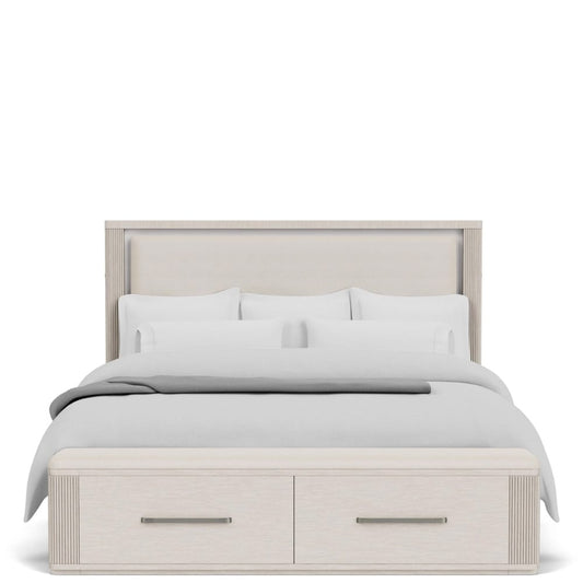Riverside Furniture - Alexis - Queen Uph Storage Bed - Latte Essence view 2