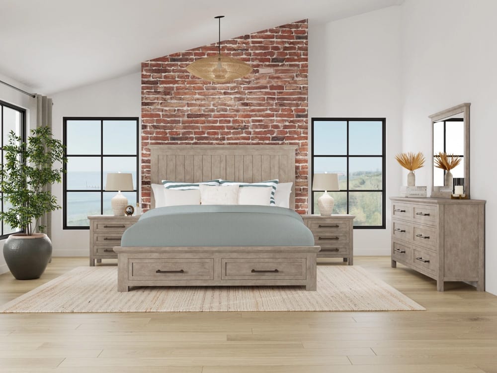 Riverside Furniture - Bennett - Six Drawer Dresser - Frosted Gray - 79260 view 7