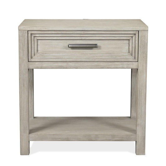 Riverside Furniture - Cascade One Drawer Nightstand - 73498 veiw 2