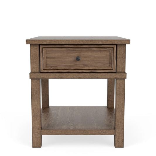 Riverside Furniture - Hamilton - End Table - English Oak - 26409 view 2