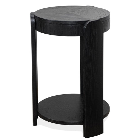 Riverside Furniture - Jaylon - End Table - Midnight Oak - 31309 view 2