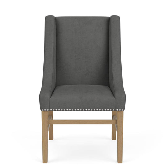 Riverside Furniture - Mix-N-Match Chairs - Host Uph Chair (Set of 2) - Slate - 92642 view 2