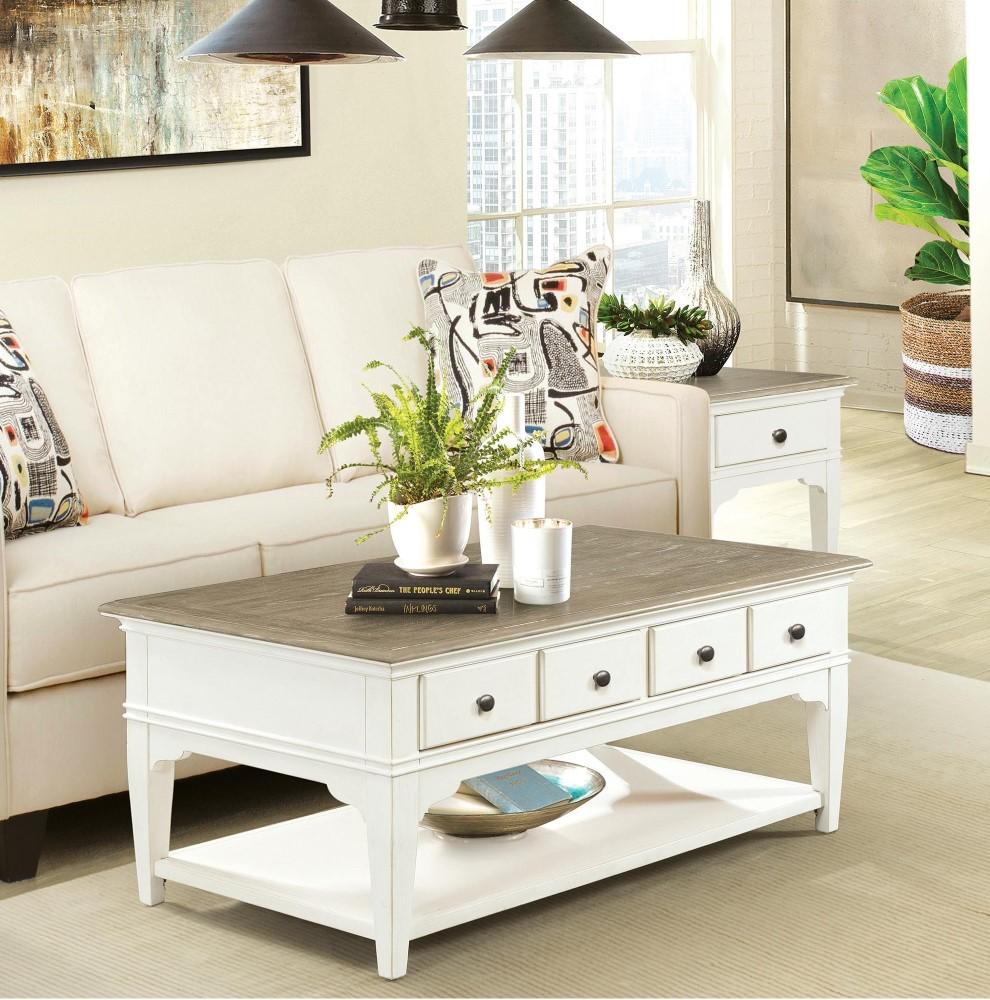 Riverside Furniture - Myra Leg Coffee Table - 59501 veiw 5