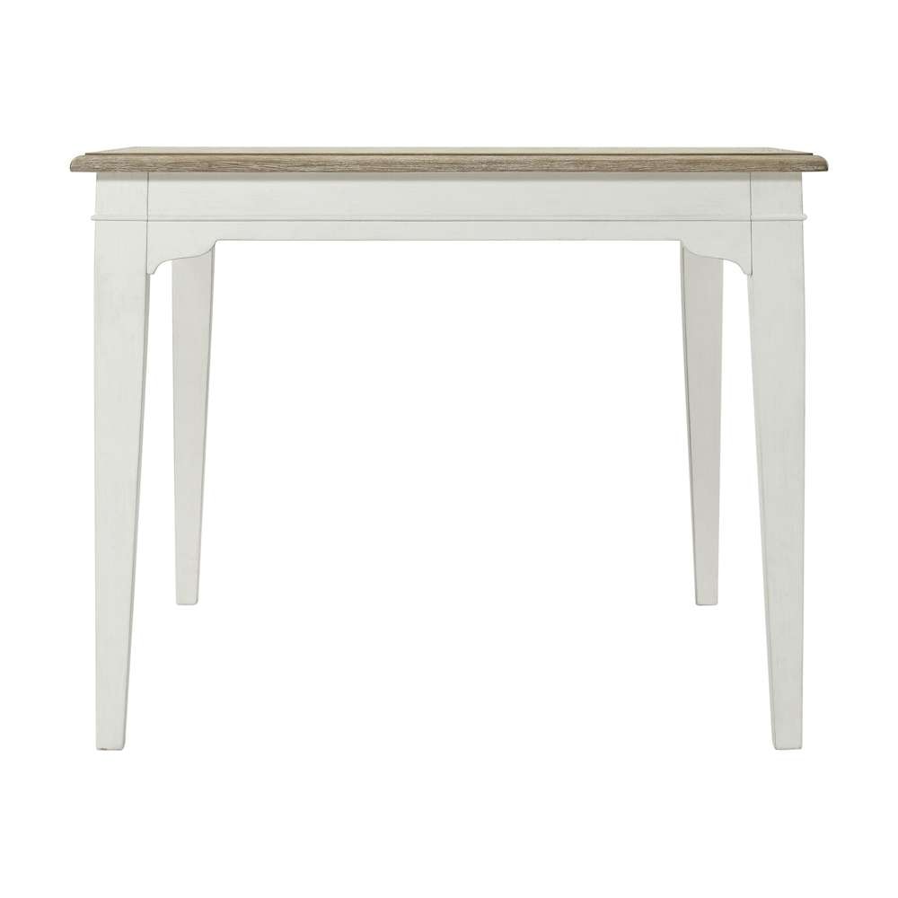 Riverside Furniture - Myra Rectangular Leg Dining Table in Natural/paperwhite - 59553_riverside veiw 4