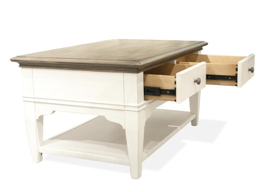 Riverside Furniture - Myra Small Leg Coffee Table - 59503 veiw 2