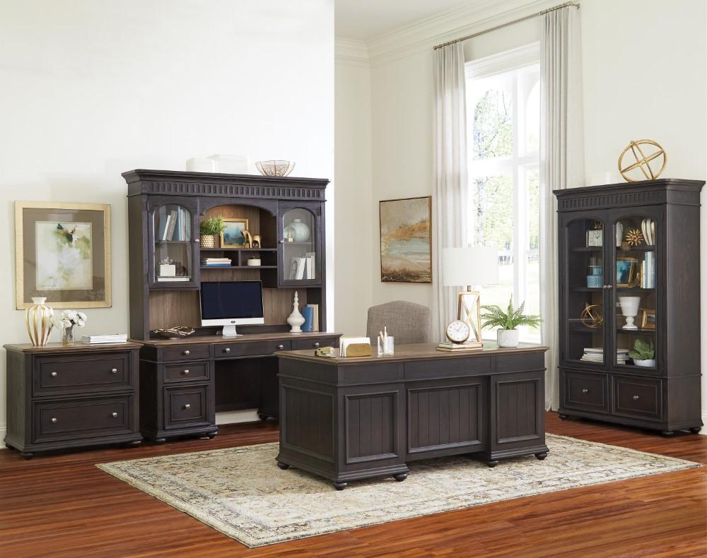 Riverside Furniture - Regency Credenza And Hutch - 64333_64336 veiw 2