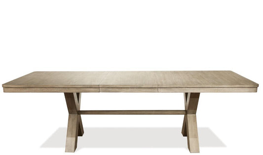 Riverside Furniture - Sophie Trestle Dining Table - 50348_50352 veiw 2