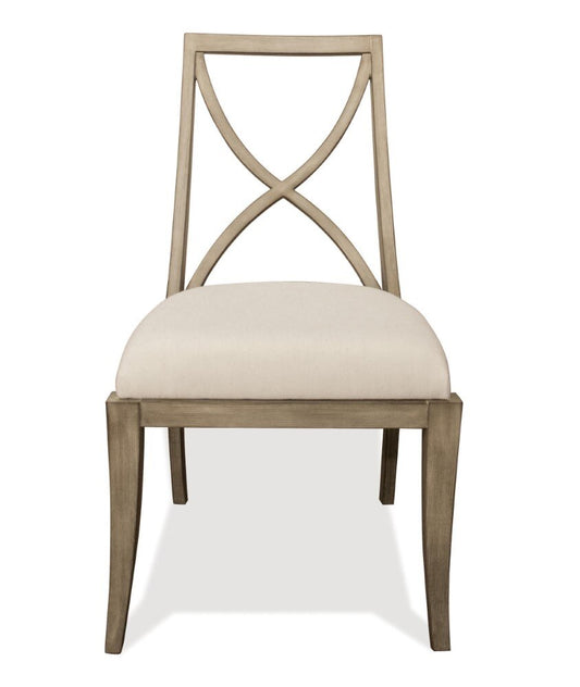 Riverside Furniture - Sophie X-back Upholstered Side Chair (Set of 2) - 50357 veiw 2